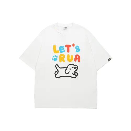 Guuka Белая Унисекс Футболка