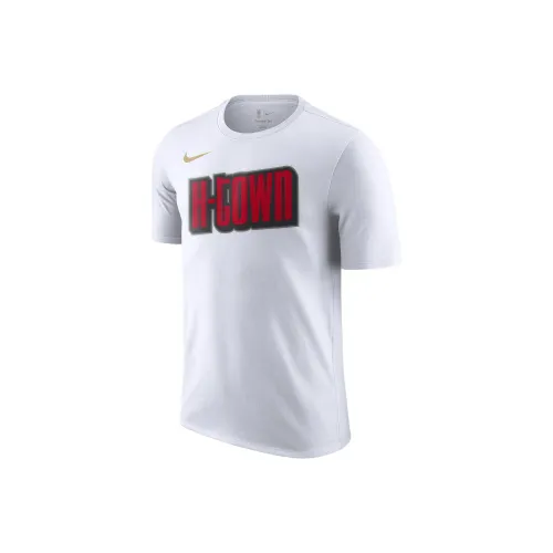 Nike x NBA Houston Rockets T-Shirt Мужской Белый