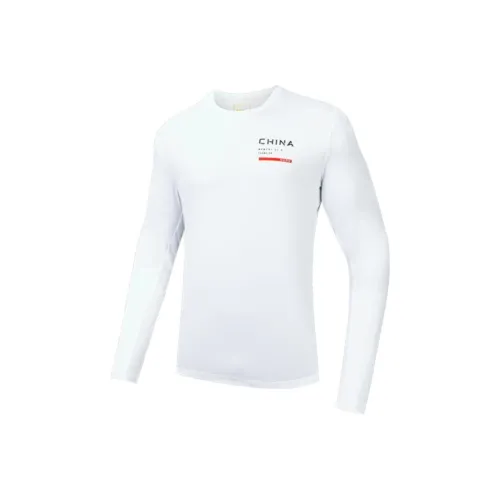 ANTA Variety Тренировки Коллекция T Рубашка Мужская Чисто Белая