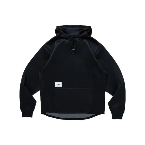 WTAPS SS23 Черные Мужские Свитшоты