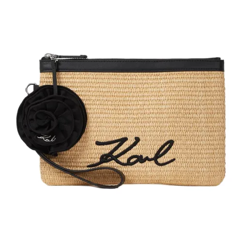 KARL LAGERFELD K SIGNATURE Полиэстер с Полипропиленом Клатч Женский Естественный