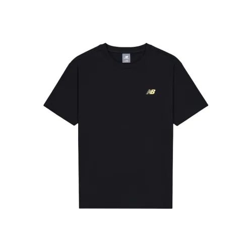 New Balance совместная продукция Короткий рукав SS24 T-рубашка Мужская Черная