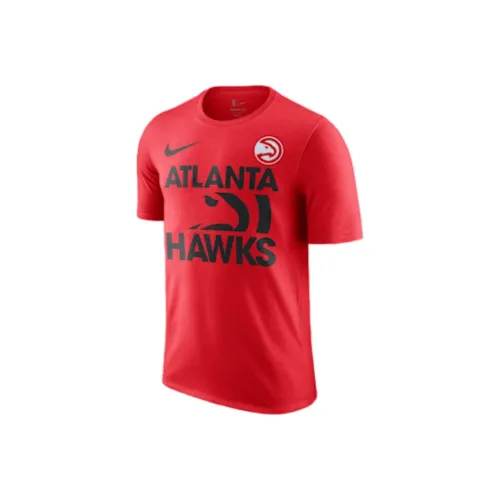 Nike x NBA Atlanta Hawks T-Shirt Унисекс Университетский Красный