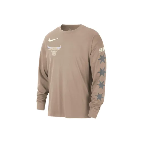 Nike Clothing Светло-янтарный Мужской T-рубашки