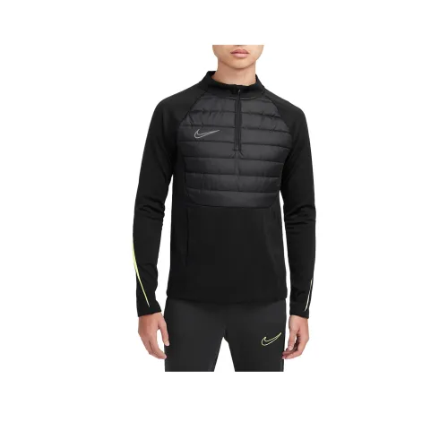 nike Therma Форма ACADEMY Drill Топ T Рубашка Мужской Черный