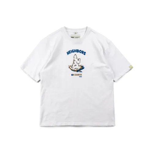 TMCAZ Белая Унисекс Футболка