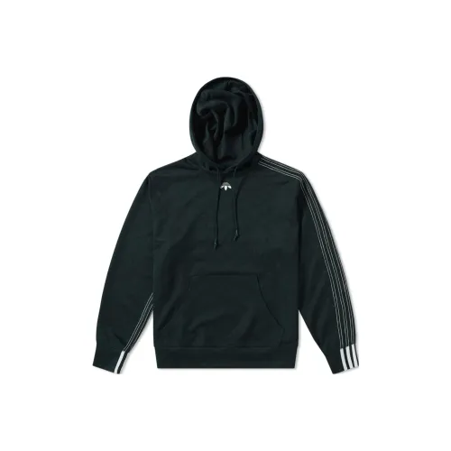 Adidas Originals Alexander Wang Co Бренд Зеленый Мужской Свитшот