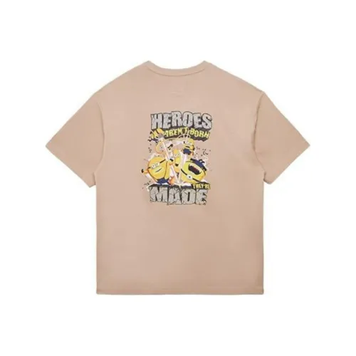 New Era Minions Co Брендированная Серия Хаки Унисекс Футболка