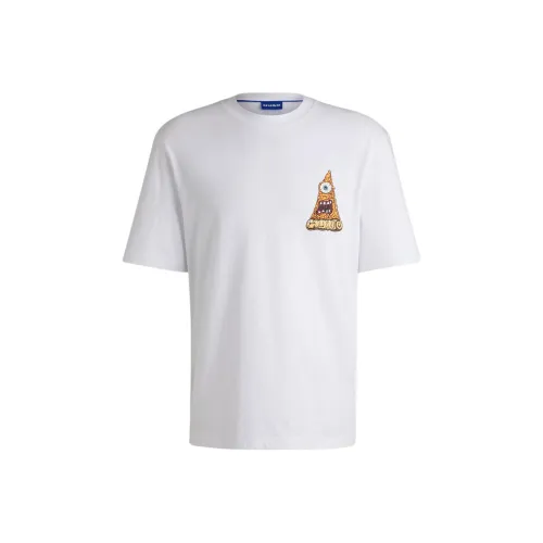 Hugo Boss Белые Мужские T-рубашки