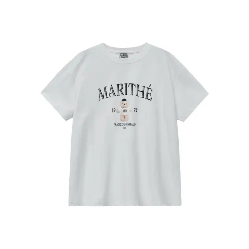 Marithe Francois Girbaud SS24 T Рубашка Мужская Белая