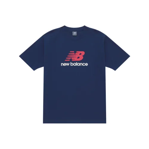 New Balance SS25 T-Shirt Унисекс Темно-синий