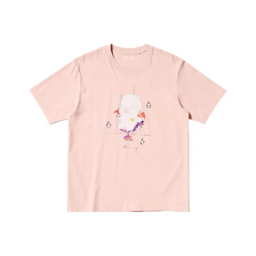 UNIQLO x Final Fantasy T-Shirt Мужская Розовая