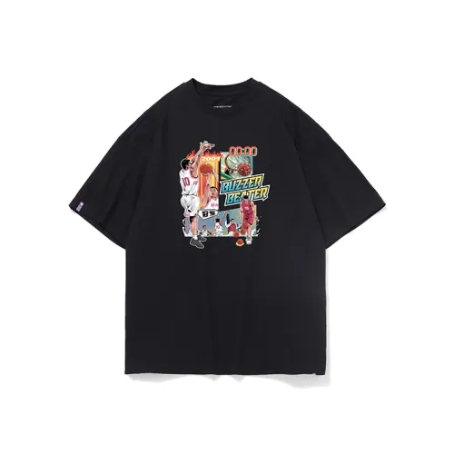 RIGORER 100% хлопок Дышащий Круглый вырез Свободный крой Пара Короткий рукав T-рубашки Унисекс