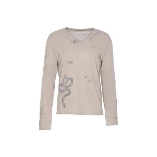 Zadig Voltaire T-рубашка мужская серая