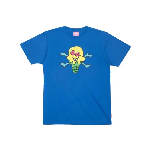 Мороженое Синий Мужской T-Рубашки