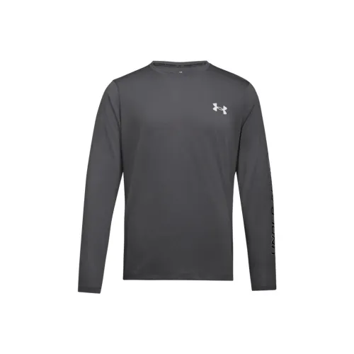 Under Armour SS25 EF Perf Graphic T Рубашка Мужская Носорог Серый 025