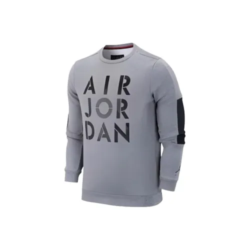 Джордан Темно-серый Мужской Свитшот