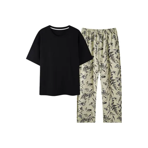 MIIOW Cool One Summer Series Пижамный комплект Женские Черный