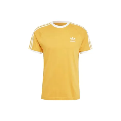 Adidas Originals ADICOLOR CLASSICS 3 Полосы T-рубашка Мужская Желтая