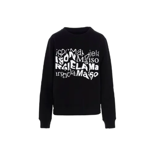 Maison Margiela Черный Мужские Свитшоты