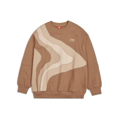 LINING Янтарный Коричневый Мужские Толстовки