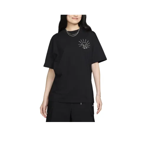 NIKE Черные Унисекс Футболки