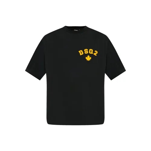 DSQUARED 2 Черные Мужские T-Рубашки