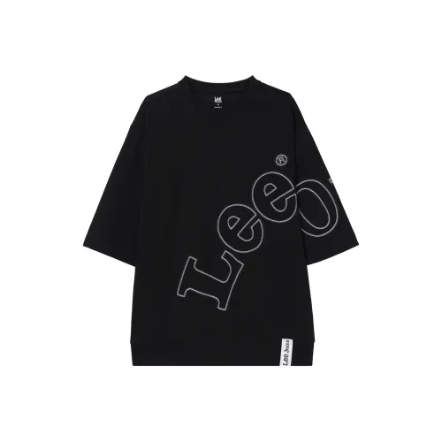 Мужская черная футболка Lee co-branded model