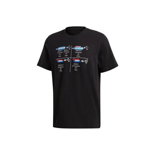 Adidas Originals Tech B Tee T Рубашка Мужская Черная