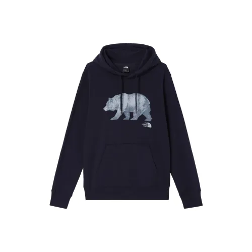 The North Face Polar Bear Series Морской Синий Мужские Свитшоты