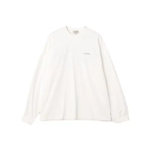 L.L.Bean Экрю Мужская T-рубашка