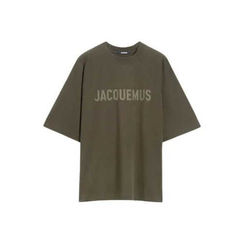 Jacquemus MULTI Коричневый/Коричневый Мужская T-рубашка