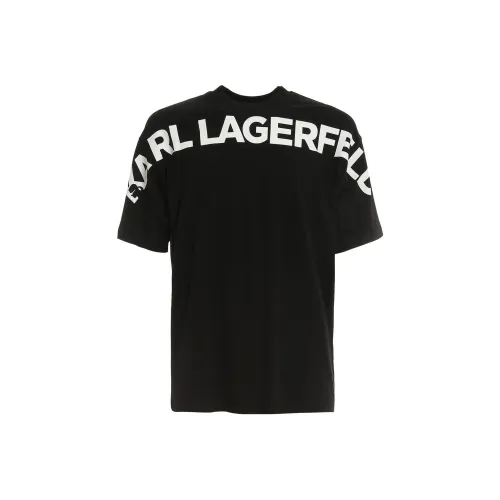 KARL LAGERFELD / Karl Lagerfeld Jeans Черные Мужские T-Рубашки