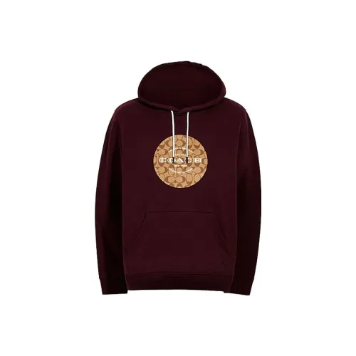 COACH SS23 Толстовка Мужской Красный