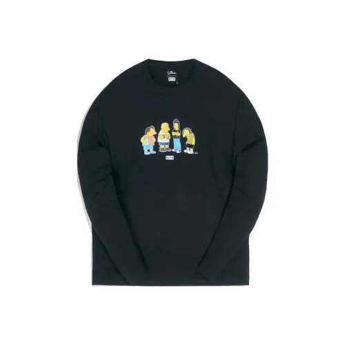 KITH Collaboration Мужская Черная T-Рубашка