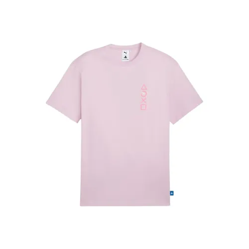 PUMA X PLAYSTATION T-Shirt Унисекс Туманный Виноград