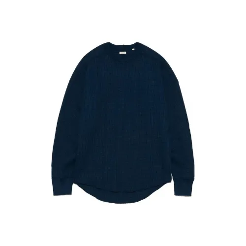 Nanamica SS25 T-Shirt Унисекс Морской Синий