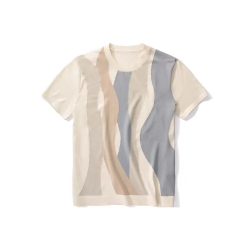 Mr.Bu T-Shirt Мужской Айвори Белый