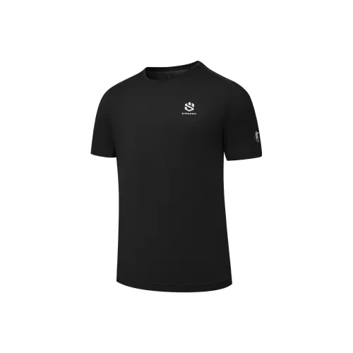 QIAODAN Mountain God Series T-Shirt Мужской Черный