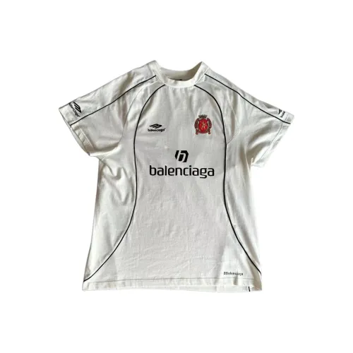 Balenciaga T-Shirt Loose Fit Unisex White