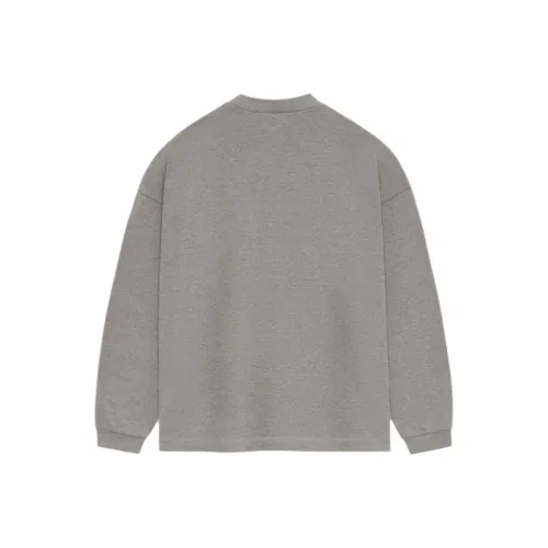 Fear of God Essentials 2024 Summer Collection Вересковый серый Унисекс Т-рубашки