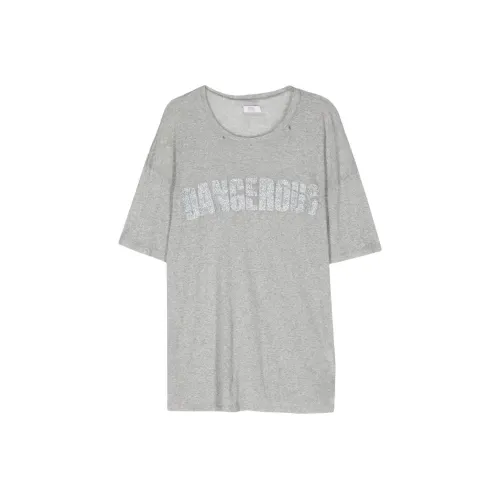 ERL Серый Унисекс Футболка