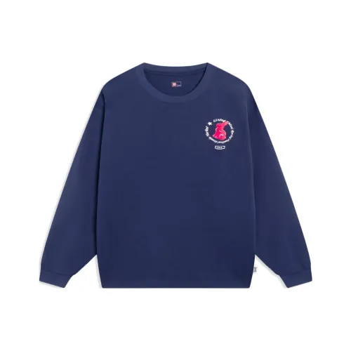 LINING Темно-морской синий Унисекс Толстовки