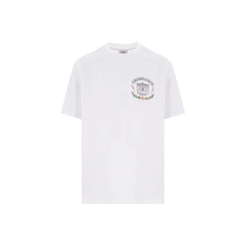 CASABLANCA FW24 T Рубашка Мужская Белая