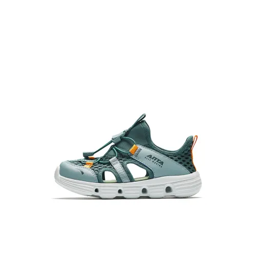 Antakids Детские сандалии Низкий Топ Шалфейно-зеленый/Рыбка Eye Синий Для дошкольников