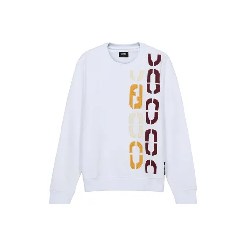 FENDI Белый Мужские Свитшоты
