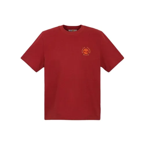 TIMBERLAND Красный Унисекс Футболка