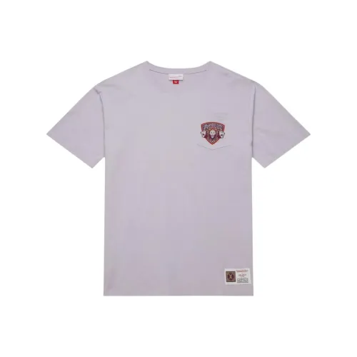 MITCHELL NESS T-Shirt Мужской Светло-фиолетовый