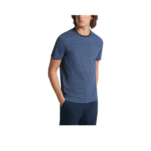 MICHAEL KORS FW24 T Рубашка Мужская Синяя