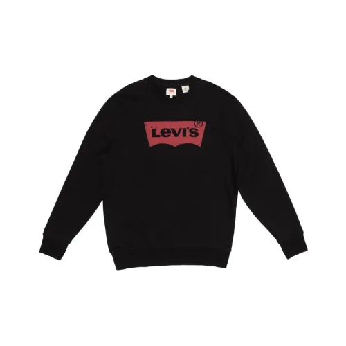Levis Черные Мужские Свитшоты